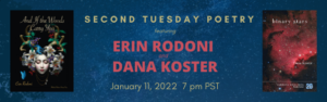 Second Tuesday Poetry with Erin Rodoni and Dana Koster