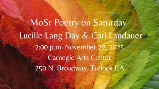 Poetry on Saturday Nov. 22